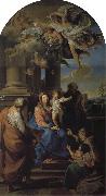 Pompeo Batoni, Holy Family with St. Elizabeth, Zechariah, and the infant St. John the Baptist